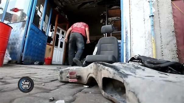 1998 model Volkswagen Golf'ün son hali şaşırttı