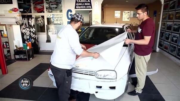 1998 model Volkswagen Golf'ün son hali şaşırttı