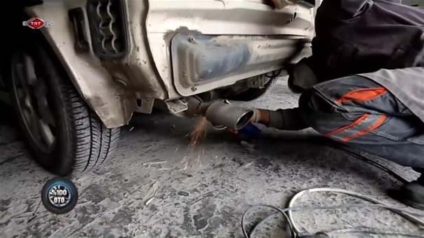 1998 model Volkswagen Golf'ün son hali şaşırttı