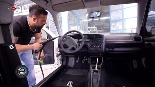 1998 model Volkswagen Golf'ün son hali şaşırttı