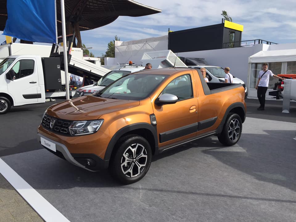 Dacia Duster Pick-Up geliyor!