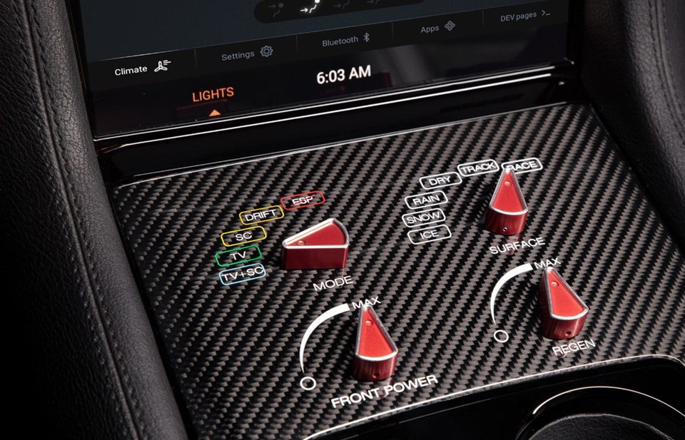 1200 beygirlik elektrikli spor otomobil: Drako GTE