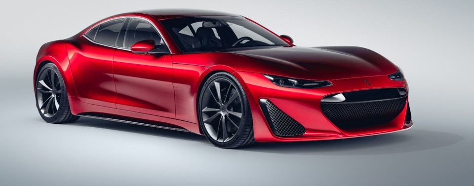 1200 beygirlik elektrikli spor otomobil: Drako GTE