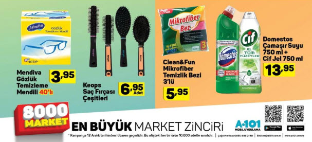A101 aktüel ürünler 12 Aralık kataloğu!