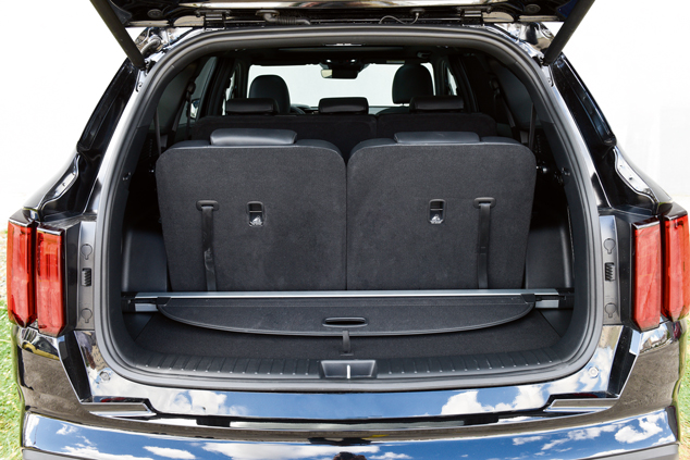 Kia Sorento gizlenen üçüncü koltuk