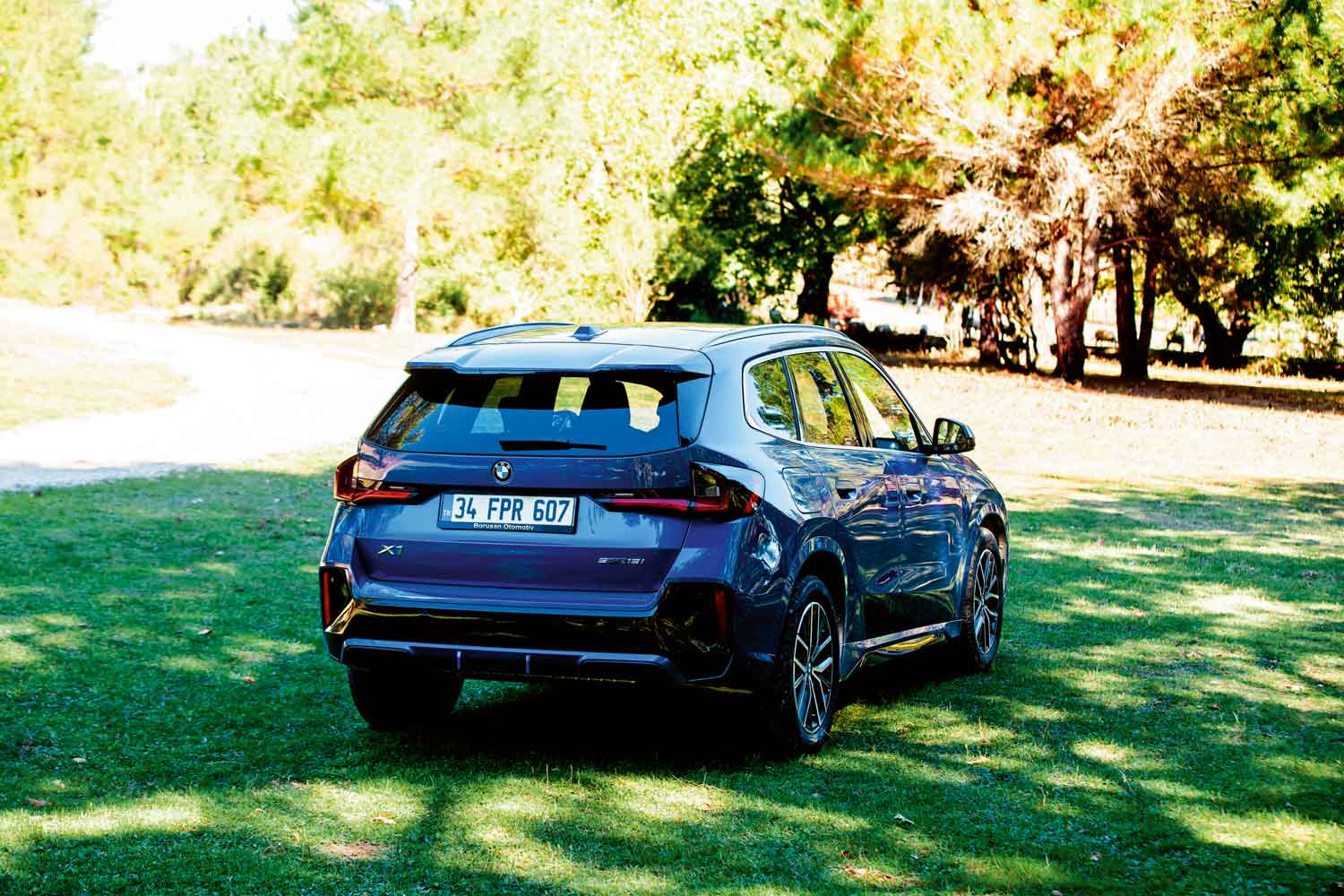 BMW X1 arka çizgiler