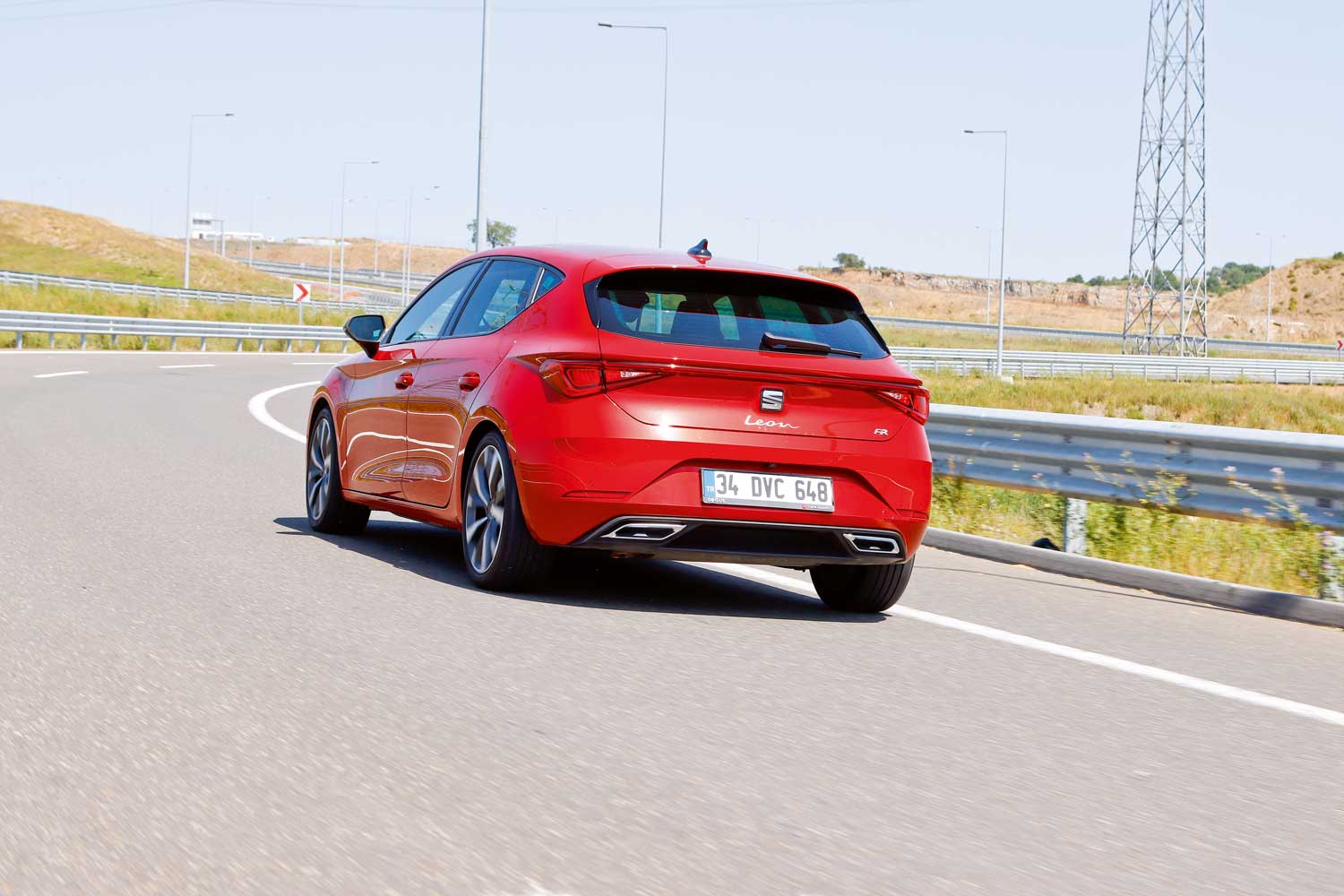 Seat Leon egzoz çıkışı