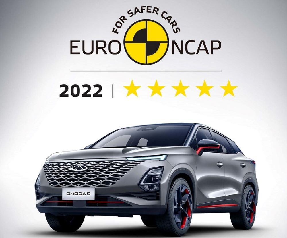 Euro NCAP’te 5 yıldız alan Chery Omoda 5