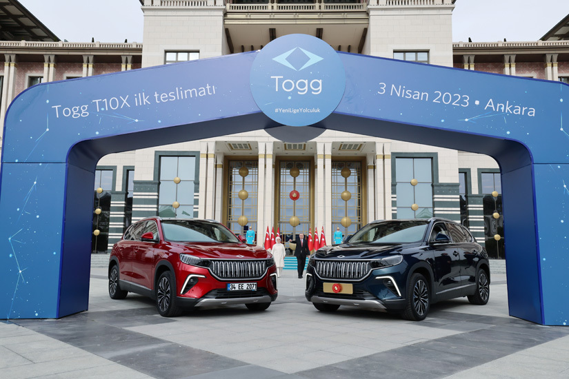 İlk Togg teslimatı Cumhurbaşkanı Erdoğan'a yapıldı