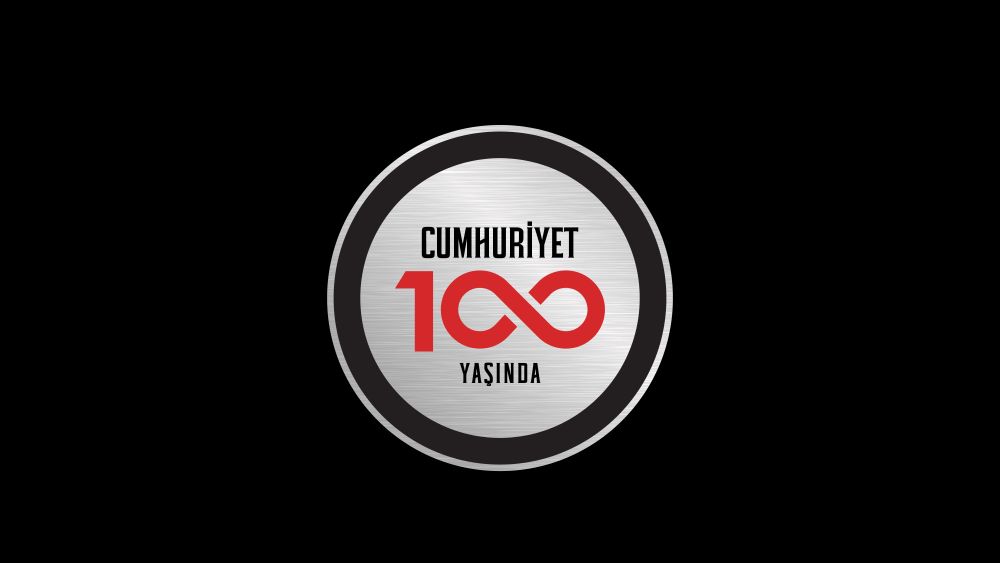 Cumhuriyet'in 100'üncü yıl logosu