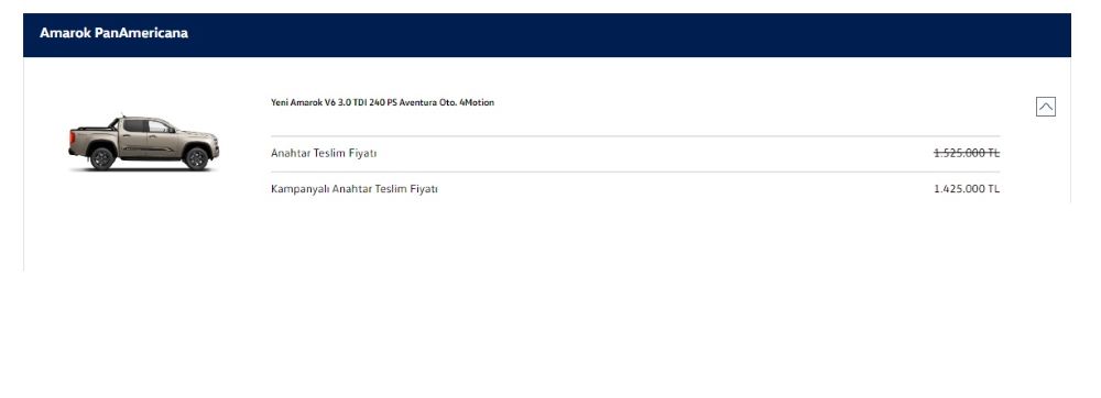 VW Amarok PanAmericana