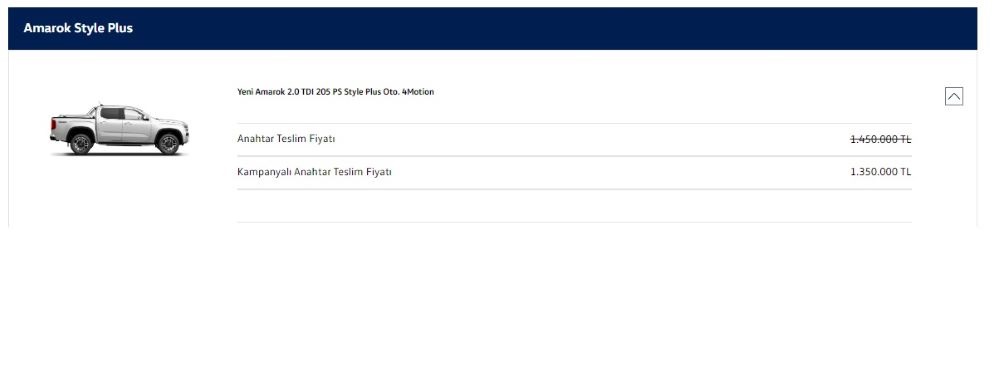 VW Amarok Style Plus