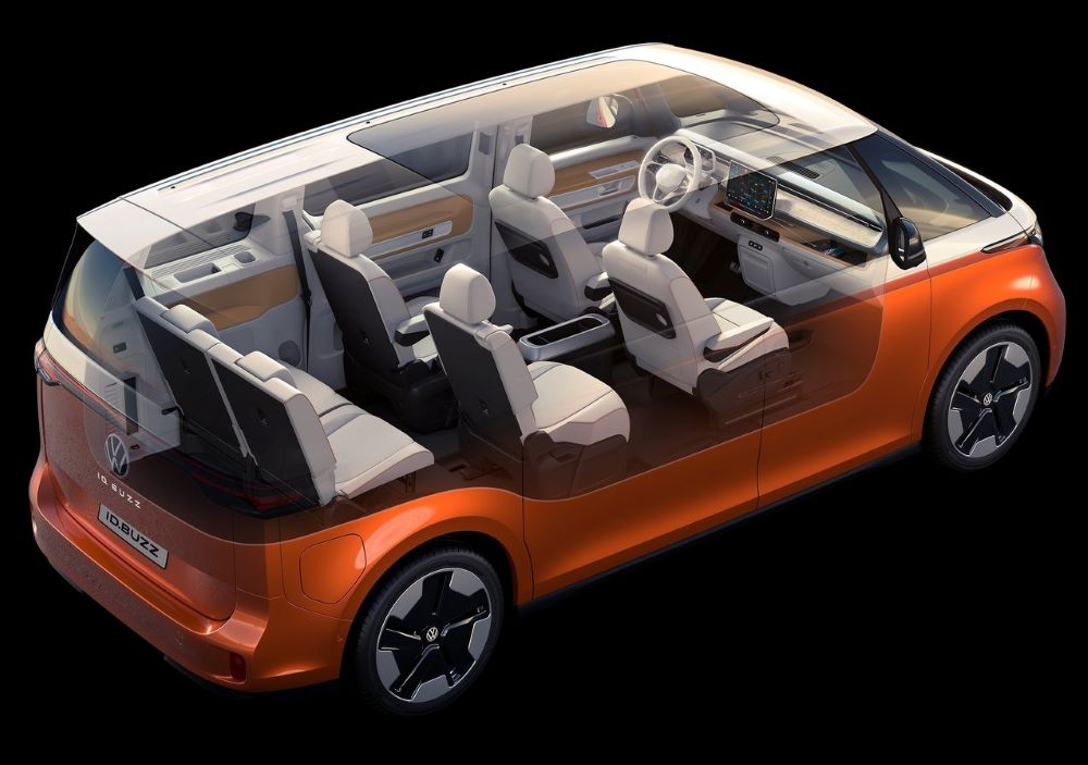 VW ID. Buzz LWB’de fonksiyonel koltuklar