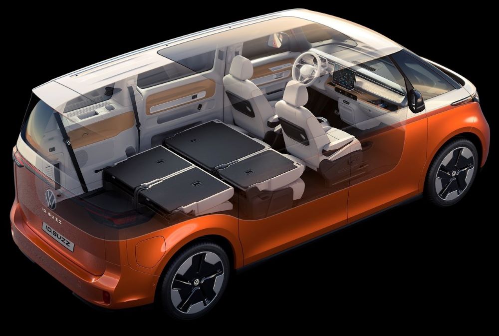 VW ID. Buzz LWB’de fonksiyonel koltuklar