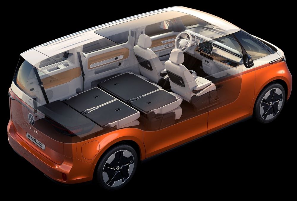 VW ID. Buzz LWB’de fonksiyonel koltuklar