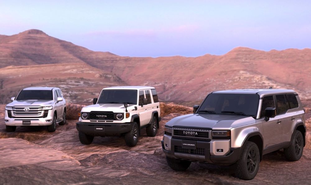 Toyota Land Cruiser Prado ve Land Cruiser ailesi