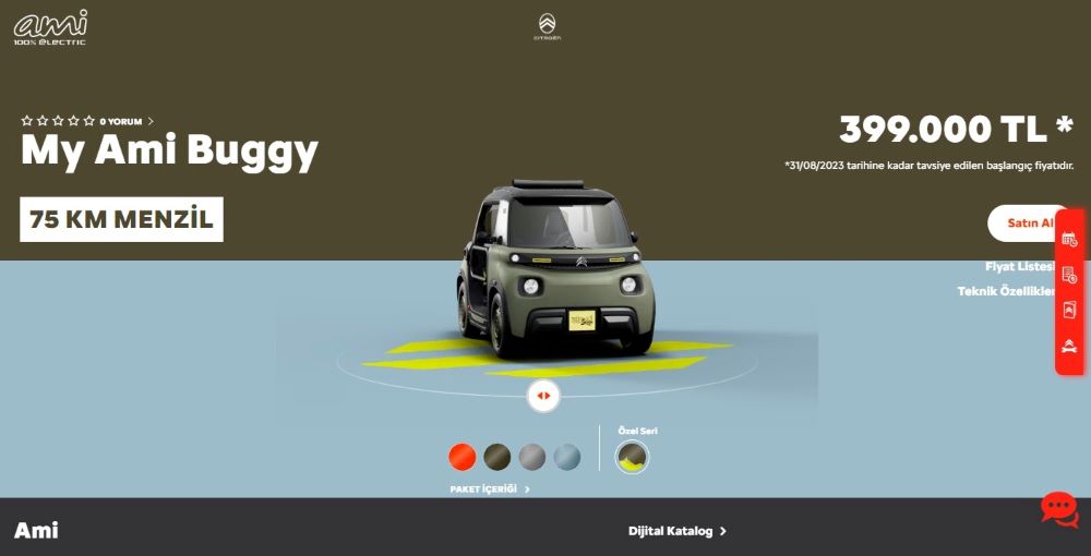 Citroen My Ami Buggy