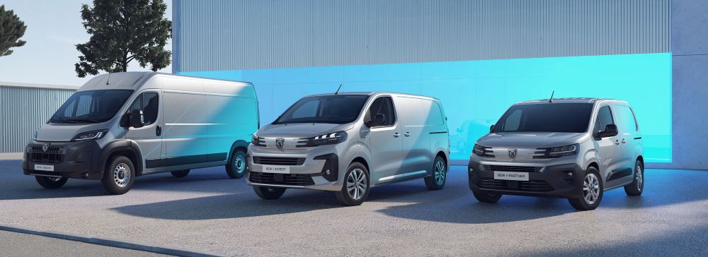 Peugeot Elektrikli Ticari Araç Ailesi