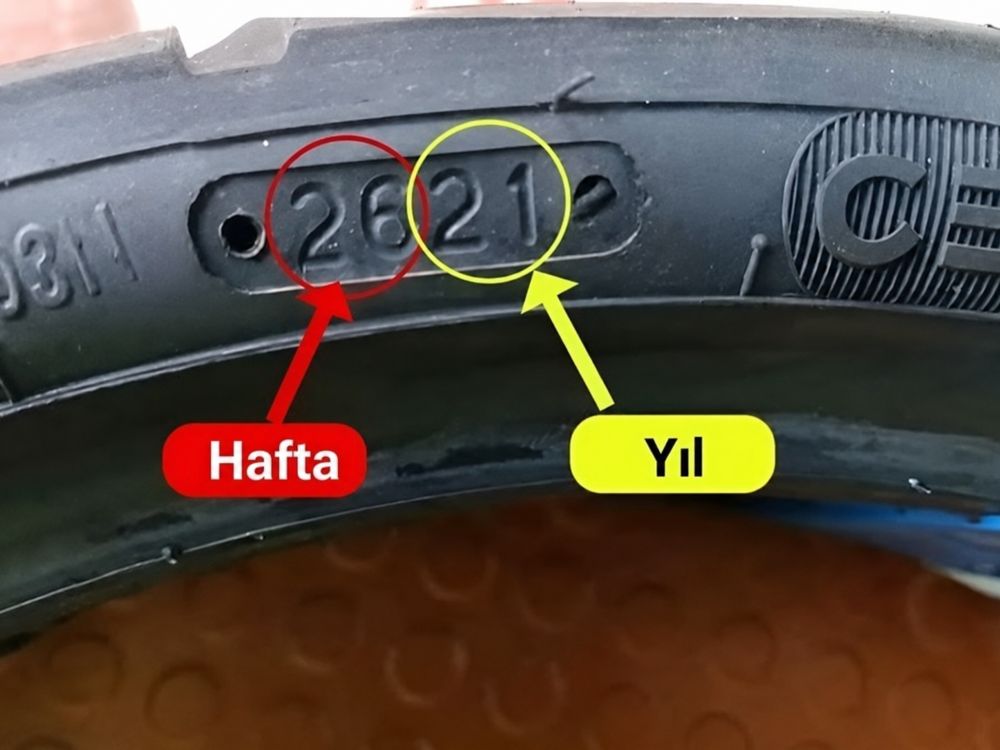 Lastik üretim tarihi nasıl okunur?