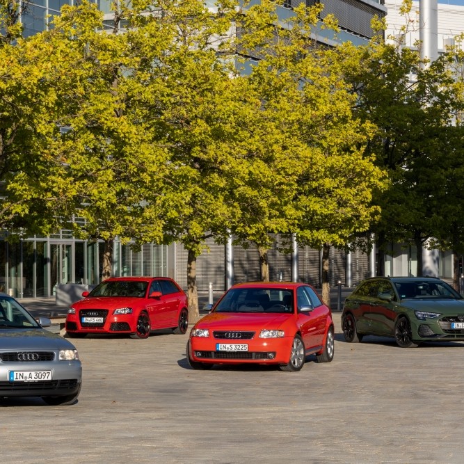 Audi A3 30 yaşında: Dört nesilde 6 milyondan fazla üretim