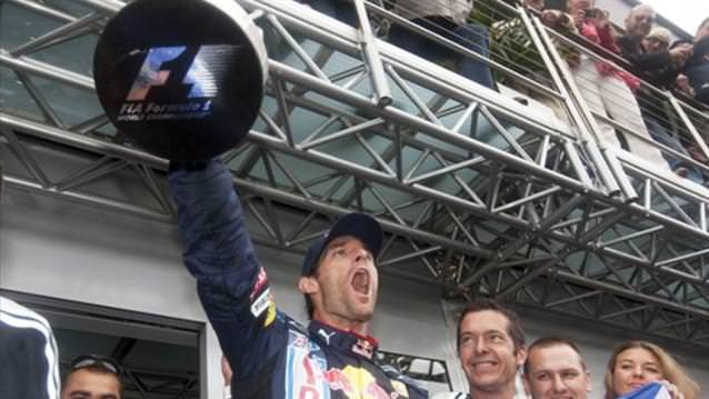 Webber ilk zaferini kazandı