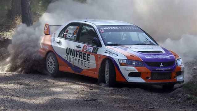 Hitit Rallisi tozu dumana kattı