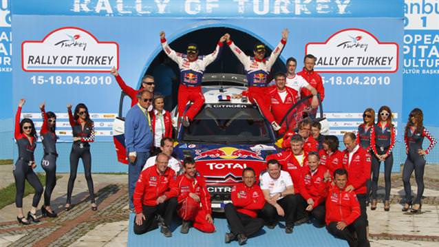 Türkiye Rallisi'nin galibi Loeb