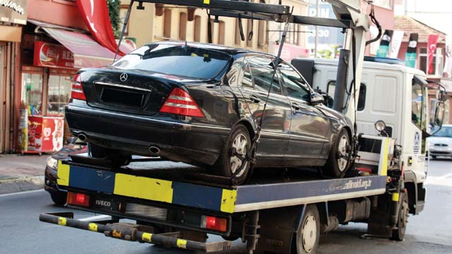 Çekilen aracınızın yerini SMS ile öğrenin