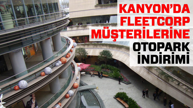Kanyon'da İndirimli Vale Hizmeti