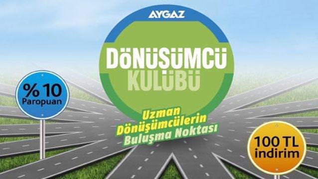 Aygaz Dönüşümcü Kulübü Kazandırıyor