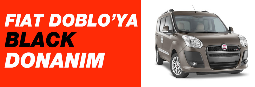 Doblo'ya Black Donanım