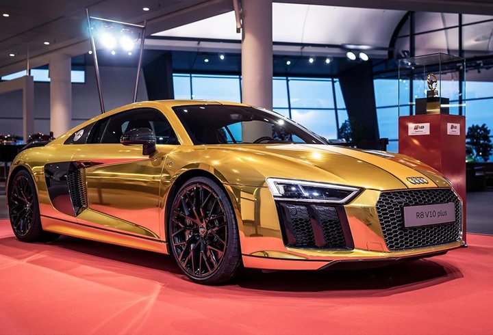 Altın Kaplı Audi R8