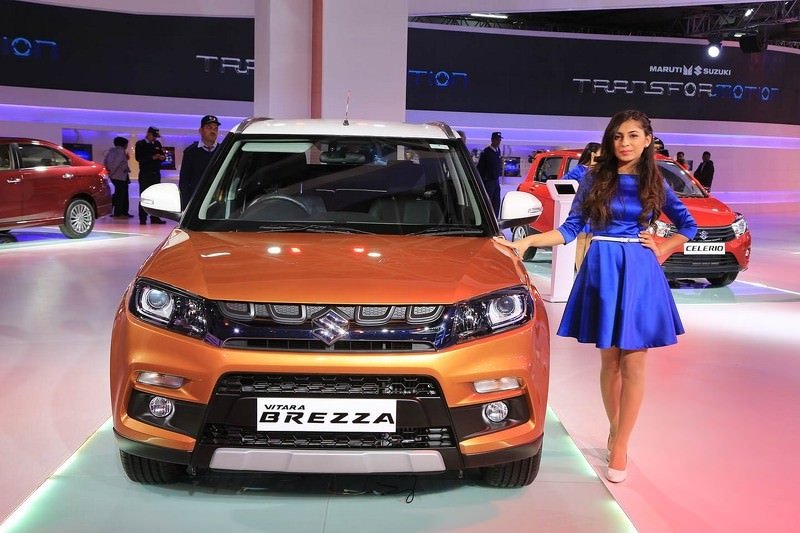 Suzuki Vitara Brezza Delhi’de Sahneye Çıktı
