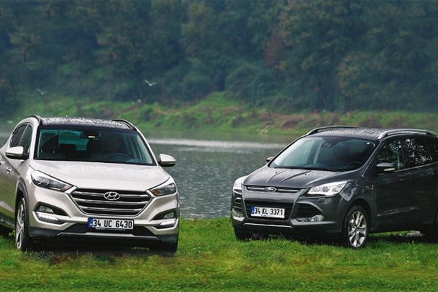 Karşılaştırma:Ford Kuga, Hyundai Tucson