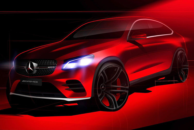 Mercedes GLC Coupe’nin ilk ipucu