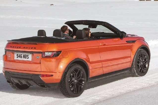 Sürüş İzlenimi: Range Rover Evoque Convertible