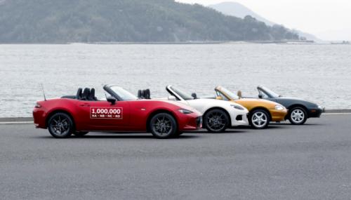 Mazda MX-5 1 Milyonu Devirdi