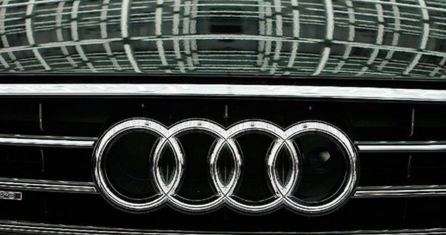 Audi'yi Sel Vurdu