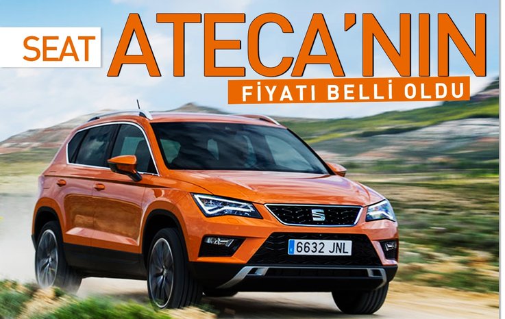 Seat Ateca’nın fiyatı belli oldu