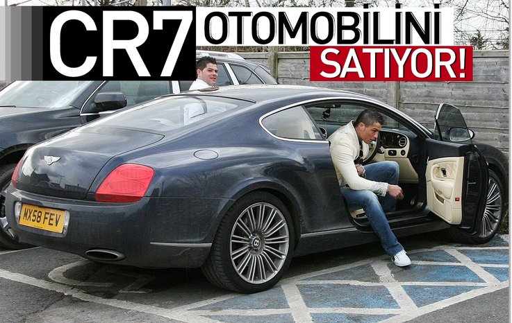 Dünya yıldızı futbolcunun eski otomobili satışta