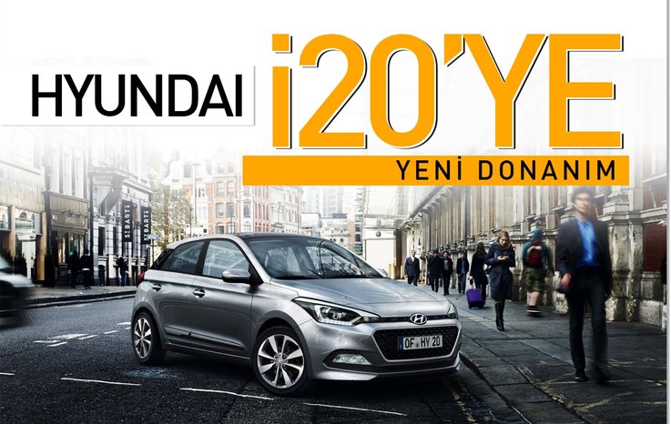 Hyundai i20’ye yeni donanım