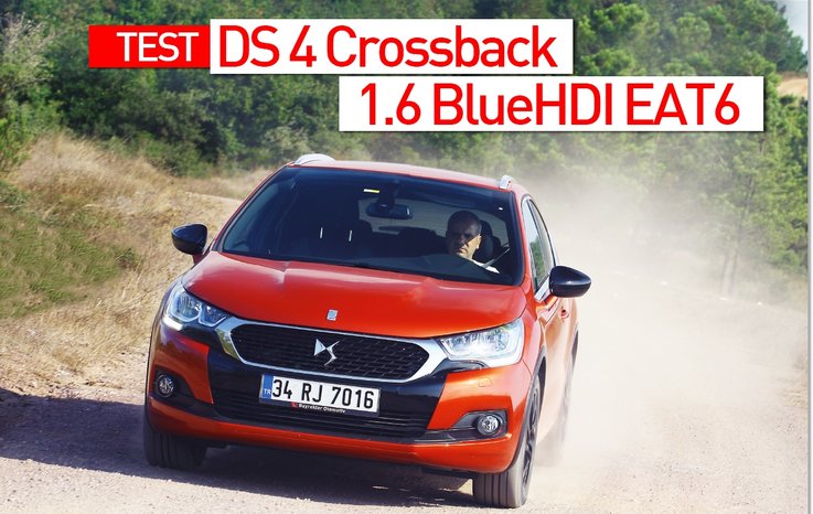 Test - DS 4 Crossback 1.6 BlueHDI EAT6