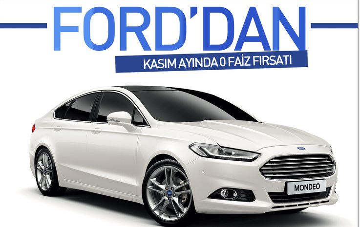 Ford’dan Kasım ayında 0 faiz fırsatı