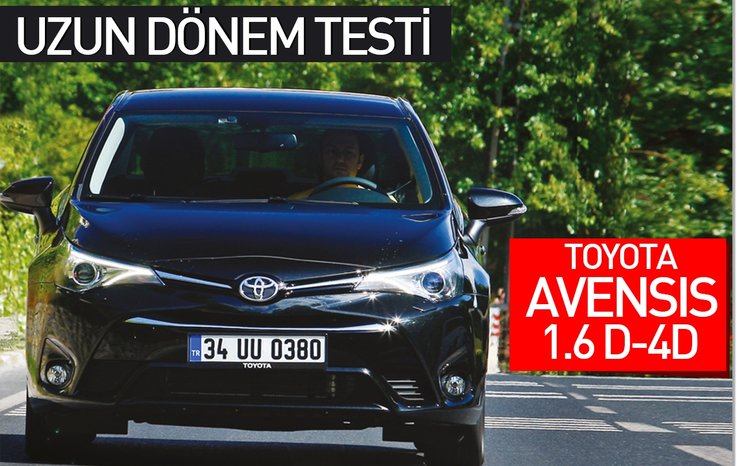 Uzun dönem testi -Toyota Avensis 1.6 D-4D