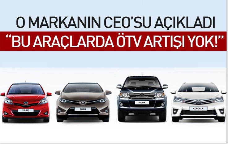Toyota CEO'su Bozkurt'tan ÖTV açıklaması