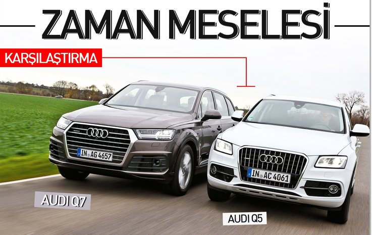 Karşılaştırma - Audi Q7, Audi Q5