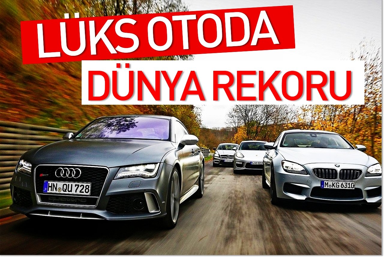 Lüks otoda dünya rekoru
