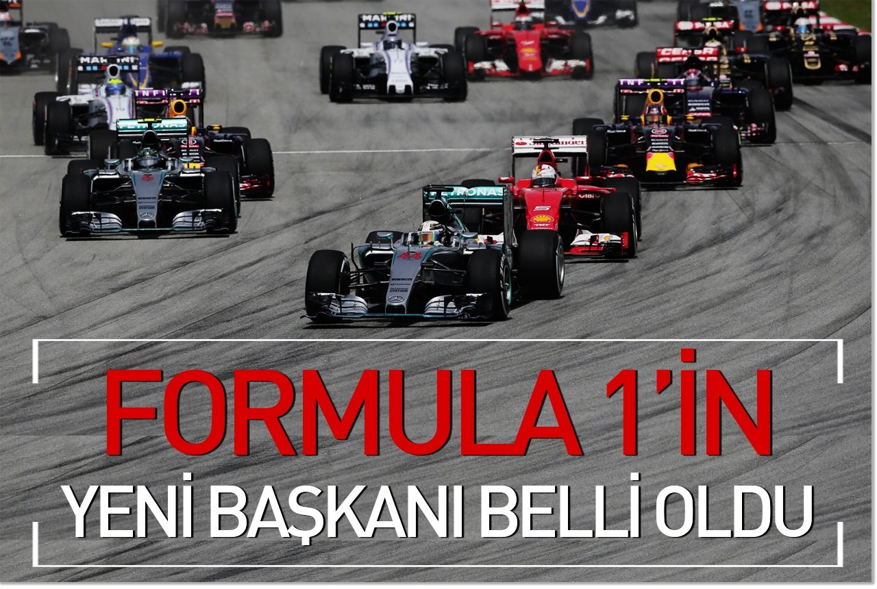 Formula 1'in yeni başkanı Carey
