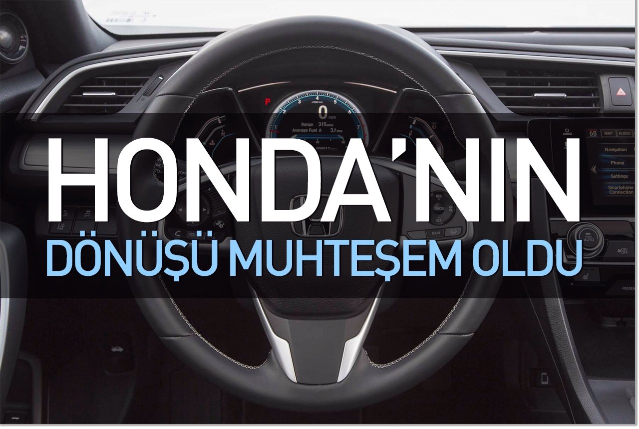 Honda'nın dönüşü muhteşem oldu