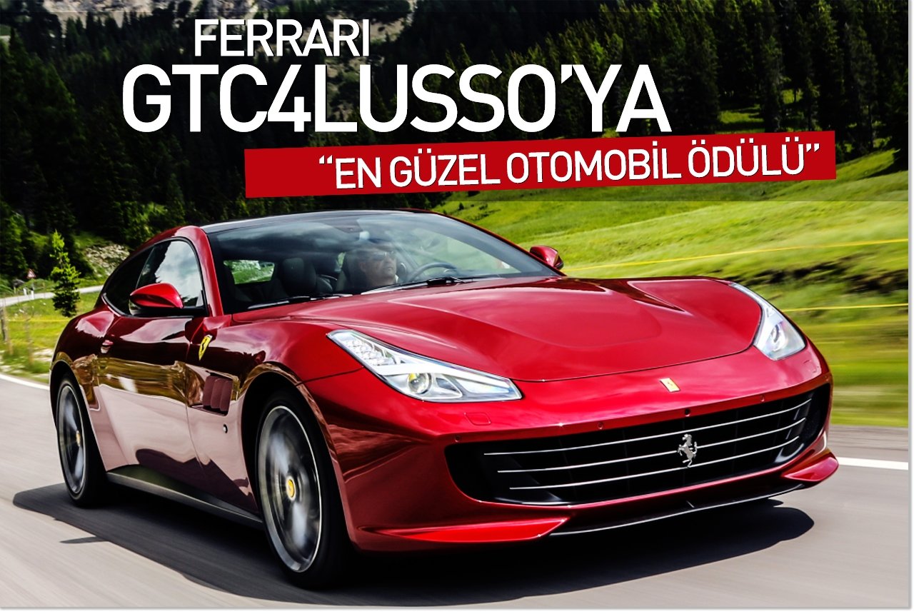 Ferrari GTC4Lusso’ya "En Güzel Otomobil Ödülü"